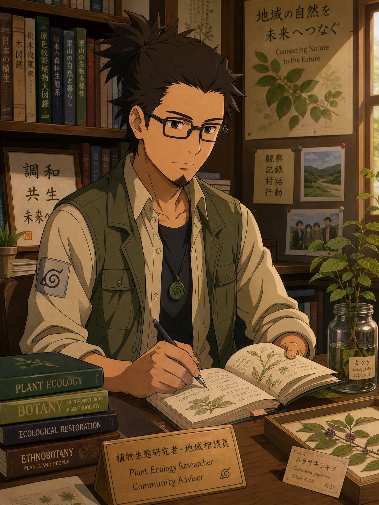探花植物视频摄影师-陈绿野