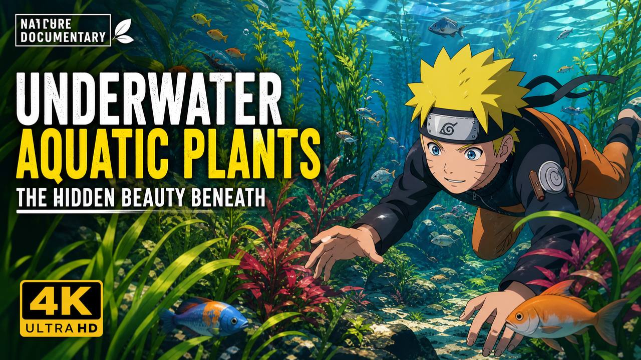 探花植物视频教程-水下水生植物生态视频演示